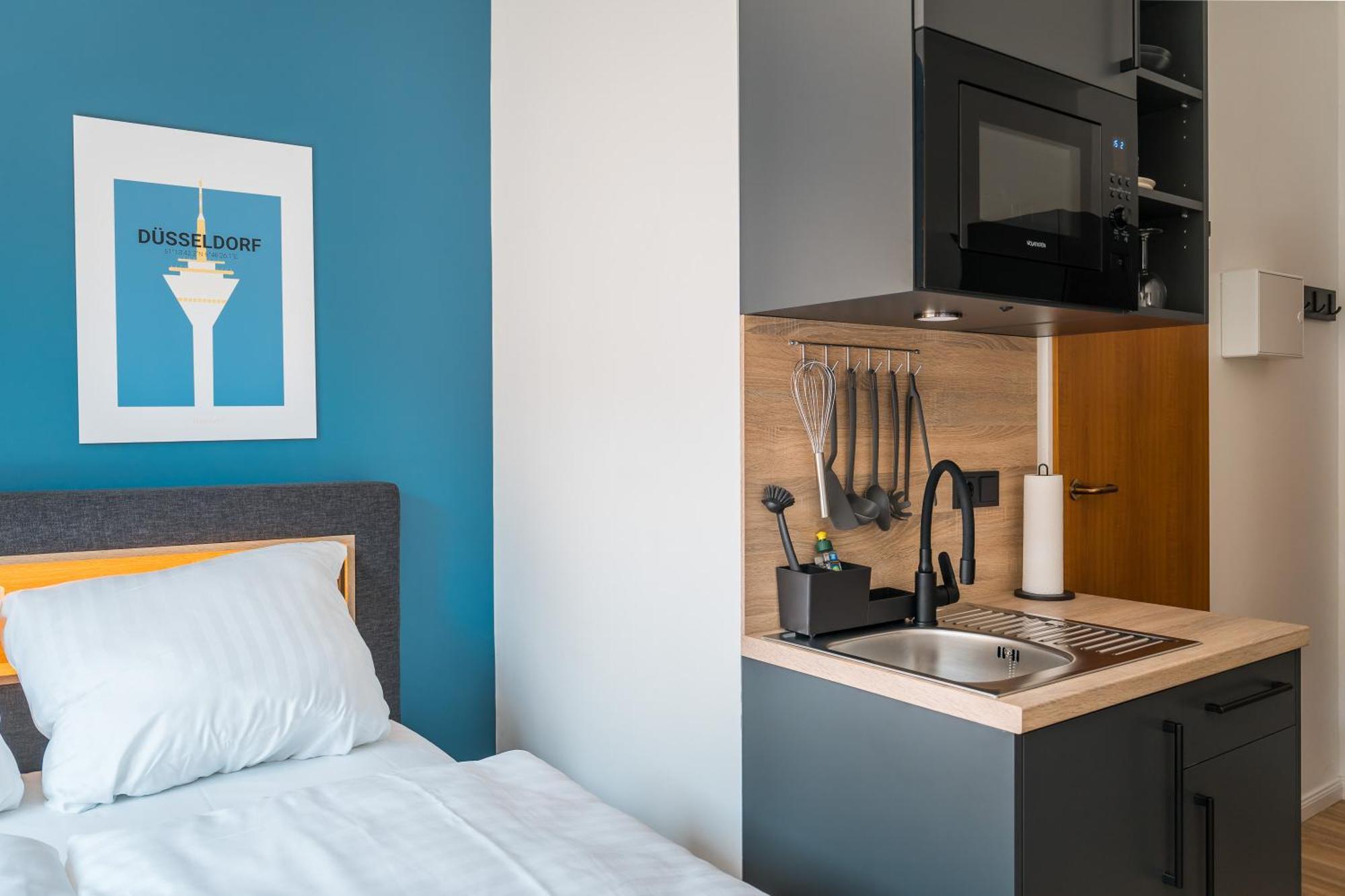Antares Apartments Düsseldorf Kültér fotó